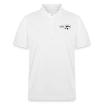 Je suis un campeur - Polo PREPSTER bio Stanley/Stella Unisexe - blanc - Devant - Roxy (174cm) & Andy (188cm)