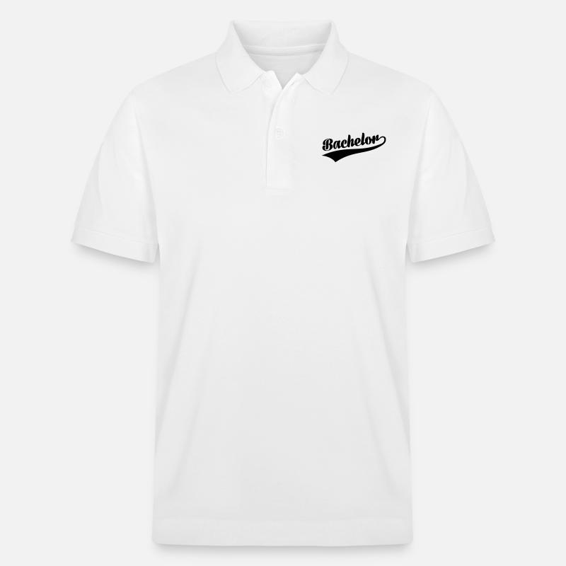 Bachelor - Stanley/Stella Unisex Bio-Poloshirt PREPSTER - Weiß