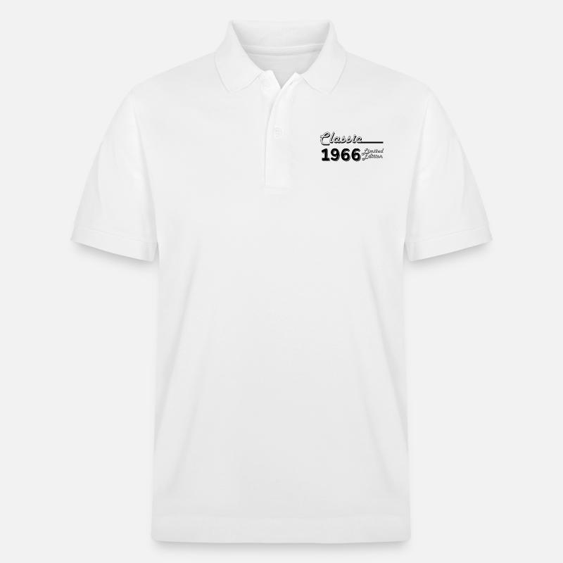 Classic 1966 édition limitée - Polo PREPSTER bio Stanley/Stella Unisexe - blanc