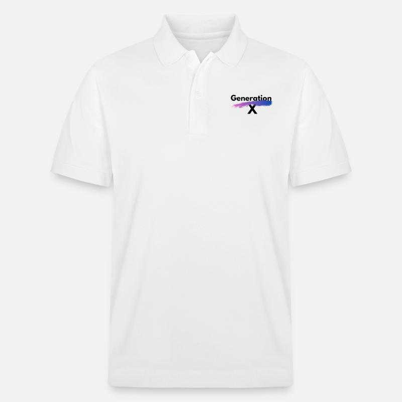Generation X - Stanley/Stella Unisex Bio-Poloshirt PREPSTER - Weiß