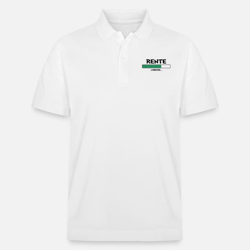 Rente loading Ladebalken - Stanley/Stella Unisex Bio-Poloshirt PREPSTER - Weiß