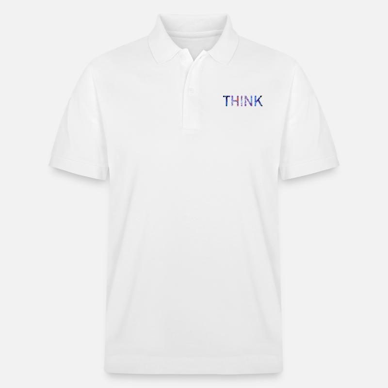 denken - Stanley/Stella Unisex Bio-Poloshirt PREPSTER - Weiß