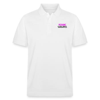 Nordic Walking - Sport - Endurance - Walking - Stanley/Stella Unisex Organic Polo Shirt PREPSTER - white - Front - Roxy (174cm) & Andy (188cm)