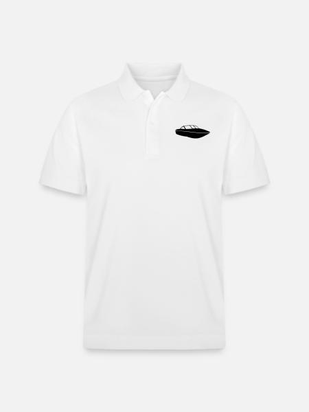 Boat de - Stanley/Stella Unisex Bio-Poloshirt PREPSTER - Weiß