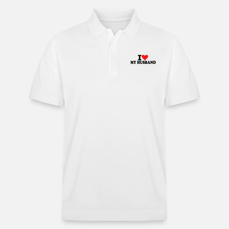 Husband - Mari - Polo PREPSTER bio Stanley/Stella Unisexe - blanc