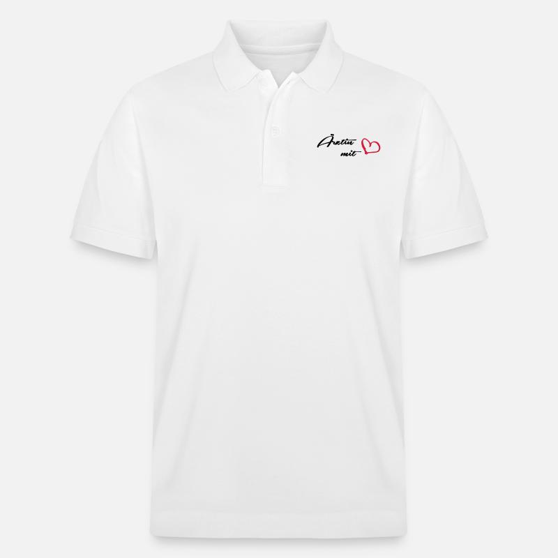 Ärztin - Stanley/Stella Unisex Bio-Poloshirt PREPSTER - Weiß