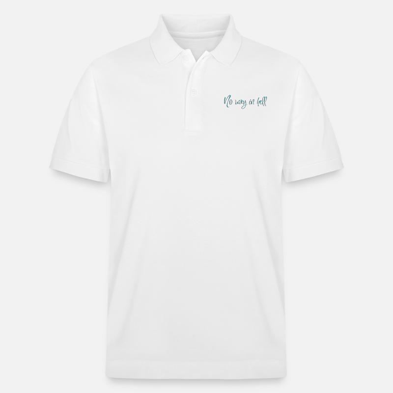 Auf keinen Fall - Stanley/Stella Unisex Bio-Poloshirt PREPSTER - Weiß