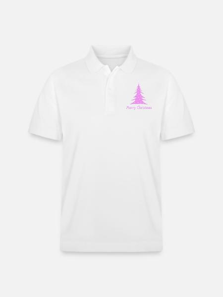 Joyeux Noël - Polo PREPSTER bio Stanley/Stella Unisexe - blanc