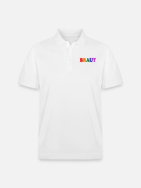 Braut - Stanley/Stella Unisex Bio-Poloshirt PREPSTER - Weiß