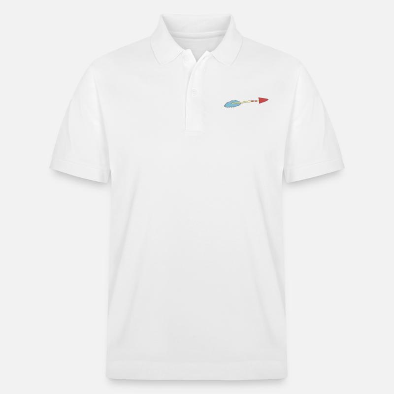 Flèche - Polo PREPSTER bio Stanley/Stella Unisexe - blanc