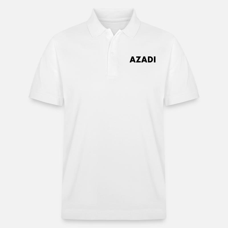 Azadi - Polo PREPSTER bio Stanley/Stella Unisexe - blanc