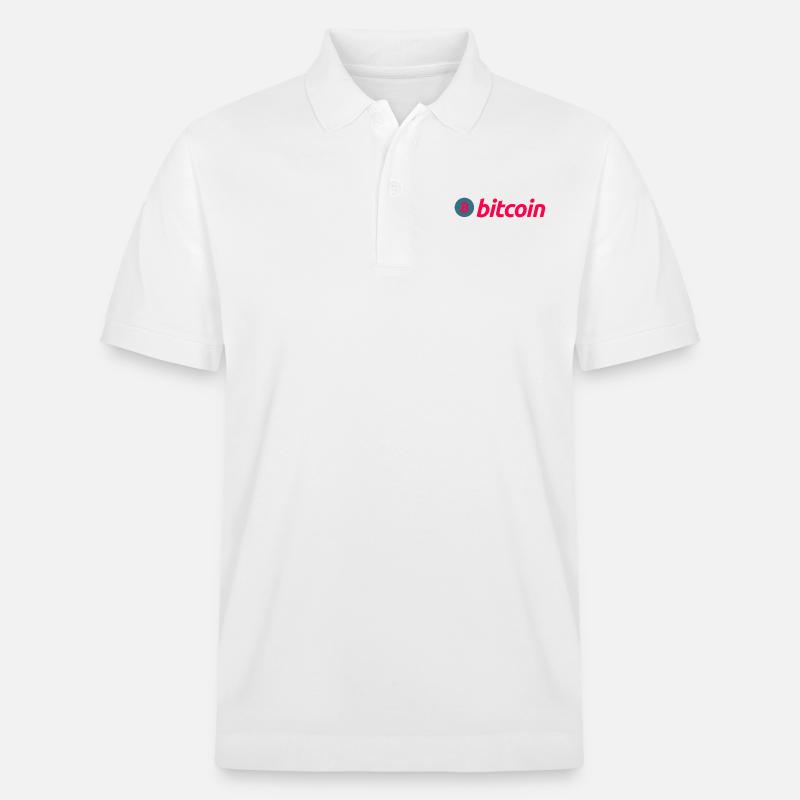 Bitcoin (Bitcoin) - Stanley/Stella Unisex Bio-Poloshirt PREPSTER - Weiß