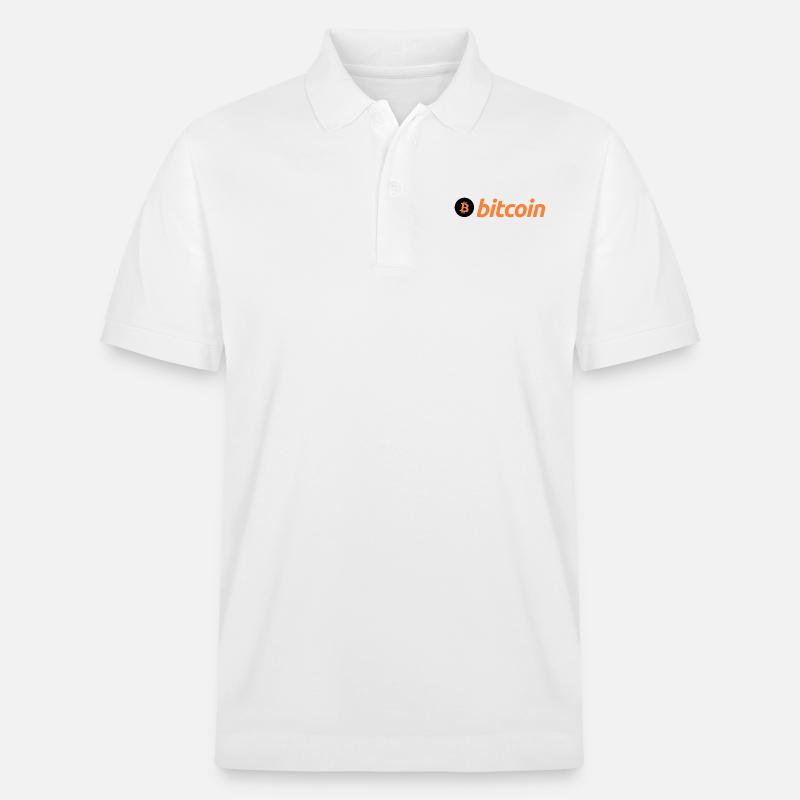 Bitcoin (Bitcoin) - Stanley/Stella Unisex Bio-Poloshirt PREPSTER - Weiß