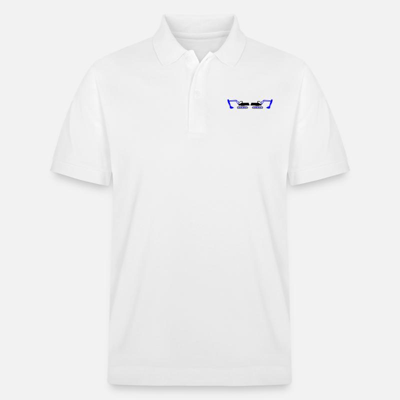 Excavatrice 2 - Polo PREPSTER bio Stanley/Stella Unisexe - blanc