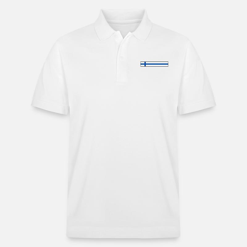 Finlande - Polo PREPSTER bio Stanley/Stella Unisexe - blanc