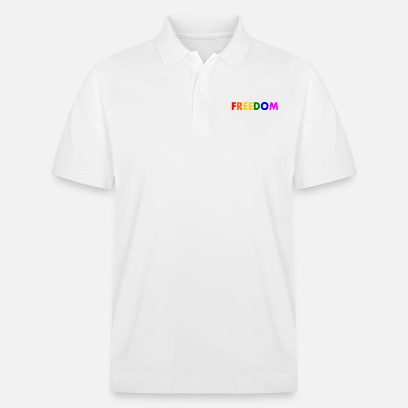 Freiheit - Stanley/Stella Unisex Bio-Poloshirt PREPSTER - Weiß