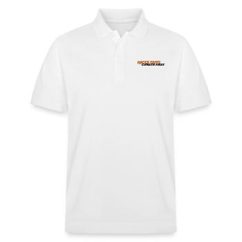 NICCE GUYS - Stanley/Stella Unisex Organic Polo Shirt PREPSTER - white - Front - Roxy (174cm) & Andy (188cm)