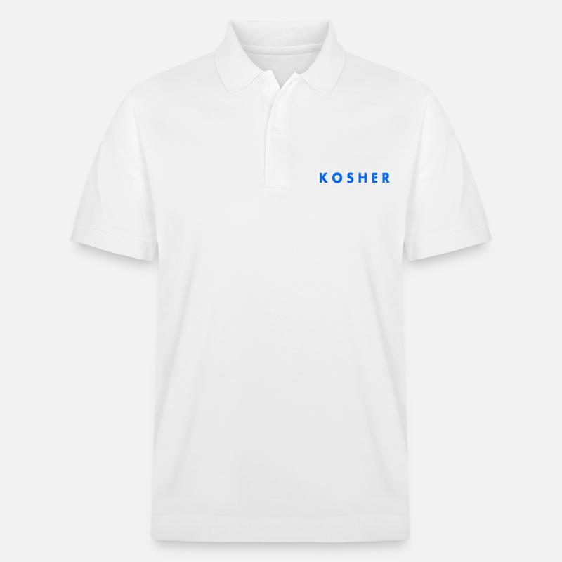 Kosher - Polo PREPSTER bio Stanley/Stella Unisexe - blanc