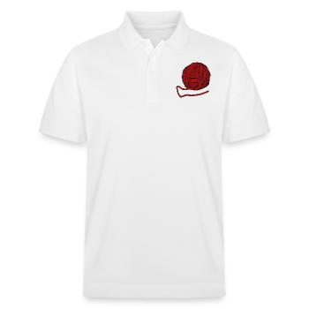 laine - Polo PREPSTER bio Stanley/Stella Unisexe - blanc - Devant - Roxy (174cm) & Andy (188cm)