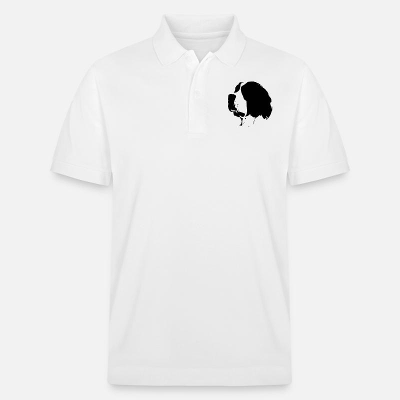 Sankt Bernhard - Stanley/Stella Unisex Bio-Poloshirt PREPSTER - Weiß