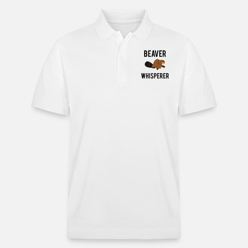 BEAVER: Beaver Whisperer - Polo PREPSTER bio Stanley/Stella Unisexe - blanc