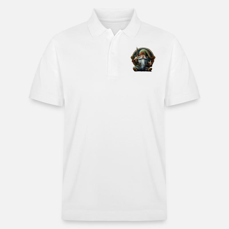 Pepe der Elf - Stanley/Stella Unisex Bio-Poloshirt PREPSTER - Weiß