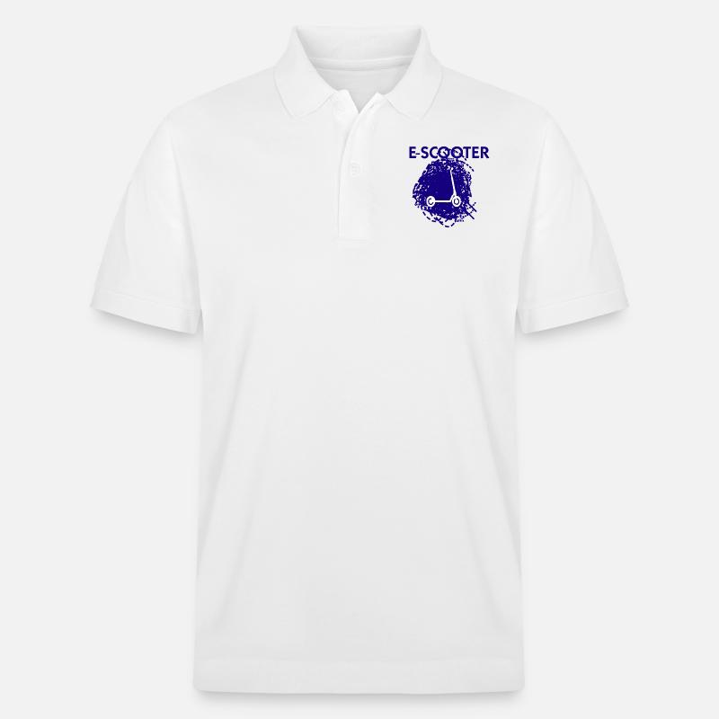E-Scooter Roller Scooter - Polo PREPSTER bio Stanley/Stella Unisexe - blanc