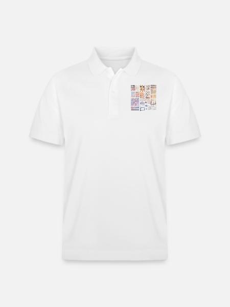 Graphisme - Polo PREPSTER bio Stanley/Stella Unisexe - blanc