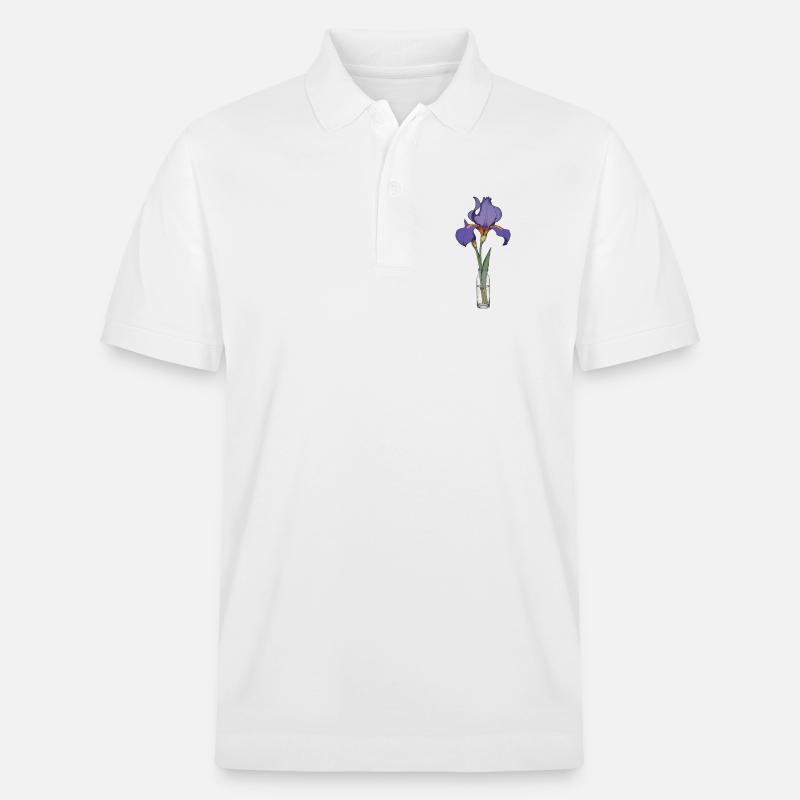 Iris - Polo PREPSTER bio Stanley/Stella Unisexe - blanc