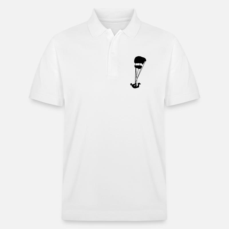 Swooping - Stanley/Stella Unisex Bio-Poloshirt PREPSTER - Weiß