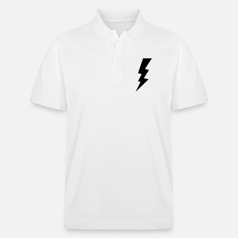 Lightning - Polo PREPSTER bio Stanley/Stella Unisexe - blanc