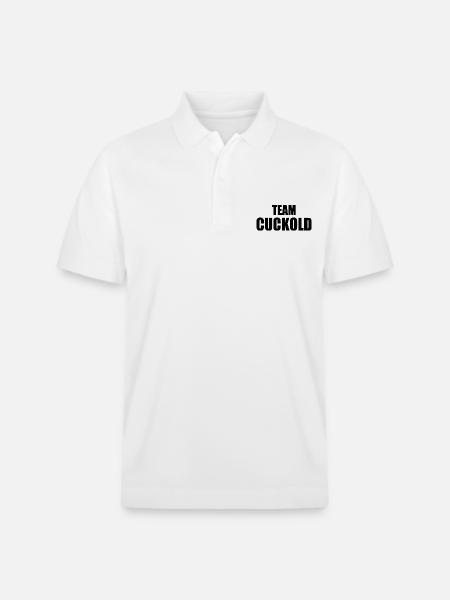 Team cuckold - Stanley/Stella Unisex Bio-Poloshirt PREPSTER - Weiß