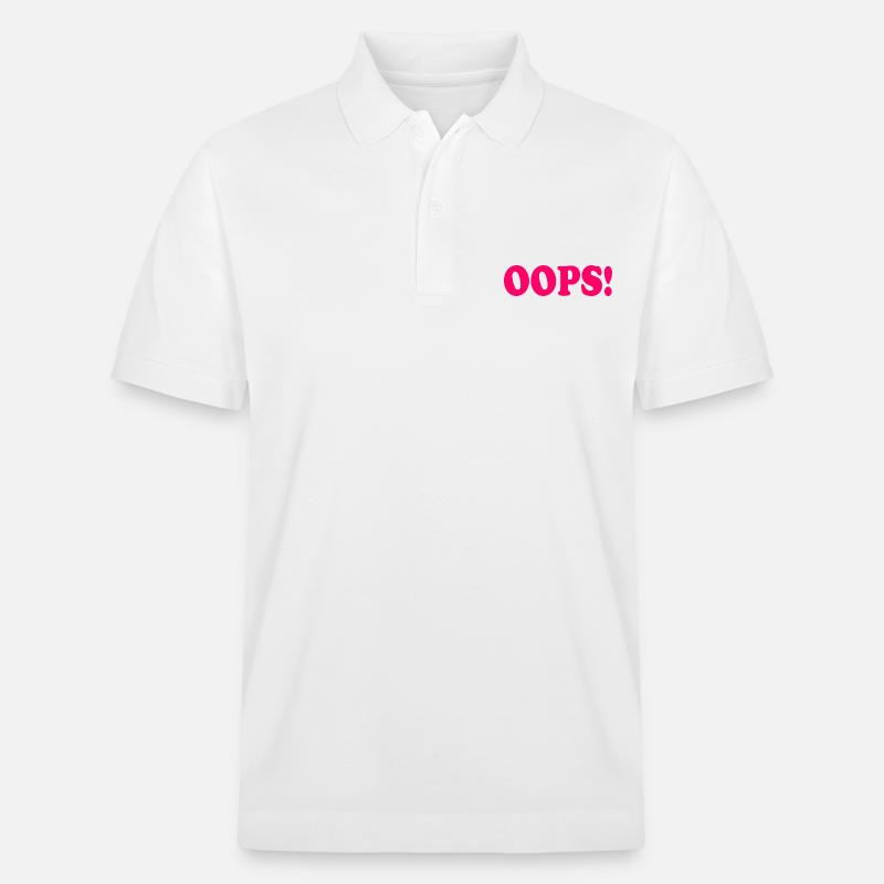 Oops - Polo PREPSTER bio Stanley/Stella Unisexe - blanc