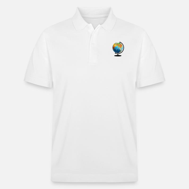 globe - Polo PREPSTER bio Stanley/Stella Unisexe - blanc