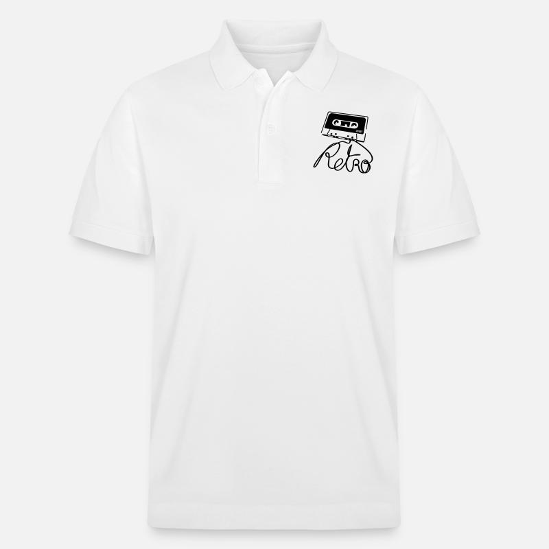 Retro - Polo PREPSTER bio Stanley/Stella Unisexe - blanc