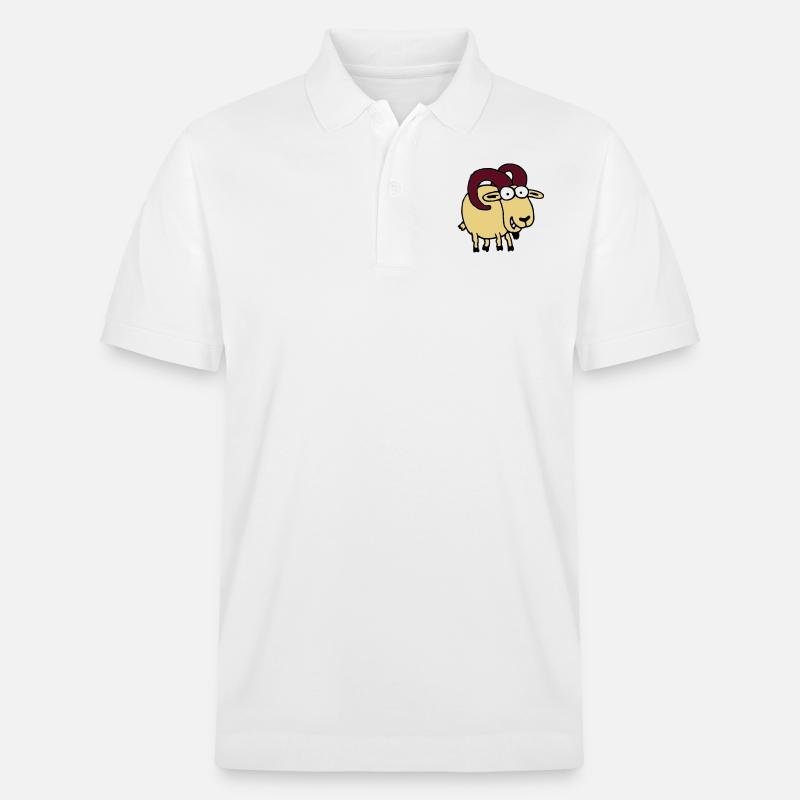 widder_052012_b_3c - Polo PREPSTER bio Stanley/Stella Unisexe - blanc