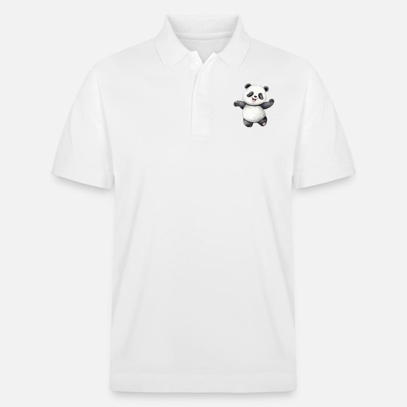 Panda / Classe Panda - Polo PREPSTER bio Stanley/Stella Unisexe - blanc