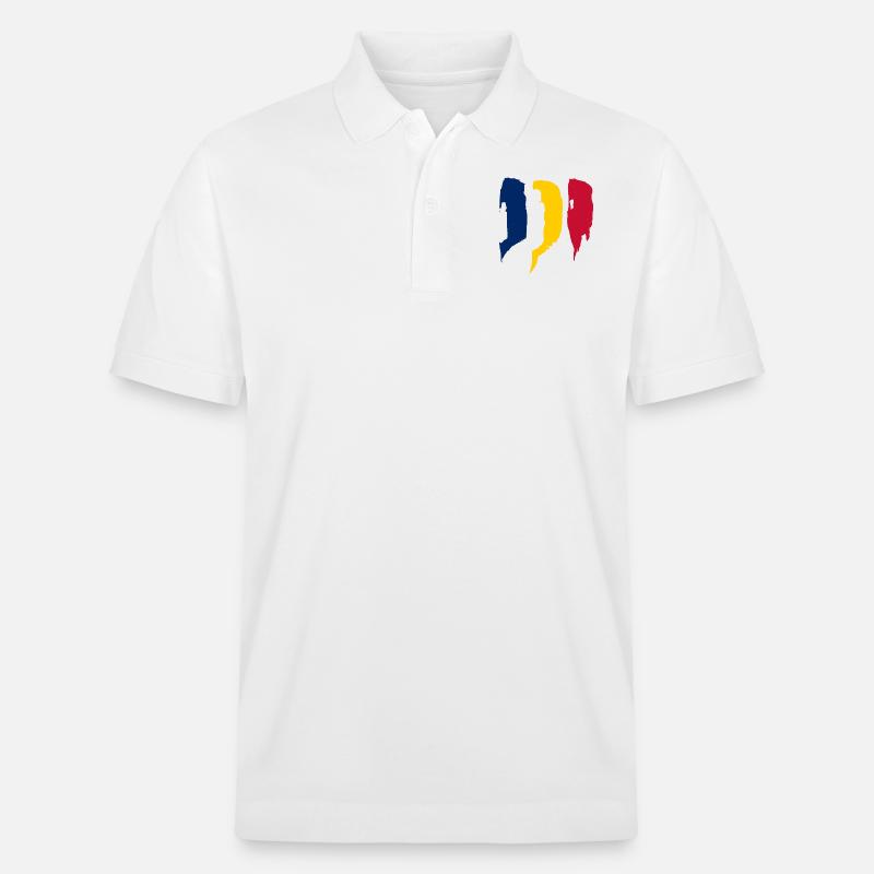 Tschad - Stanley/Stella Unisex Bio-Poloshirt PREPSTER - Weiß