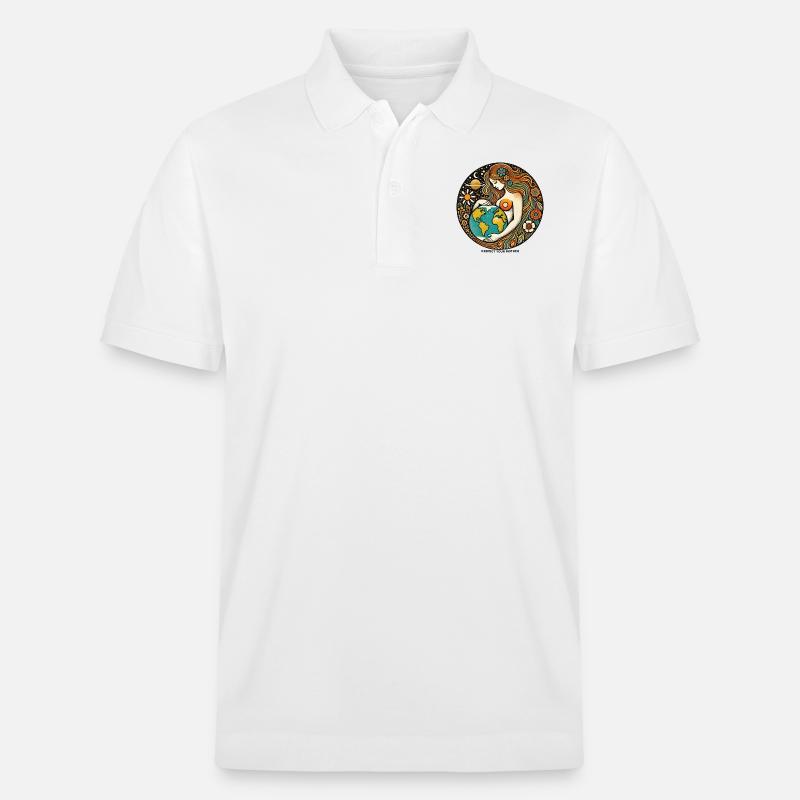 Terre Mère - Polo PREPSTER bio Stanley/Stella Unisexe - blanc