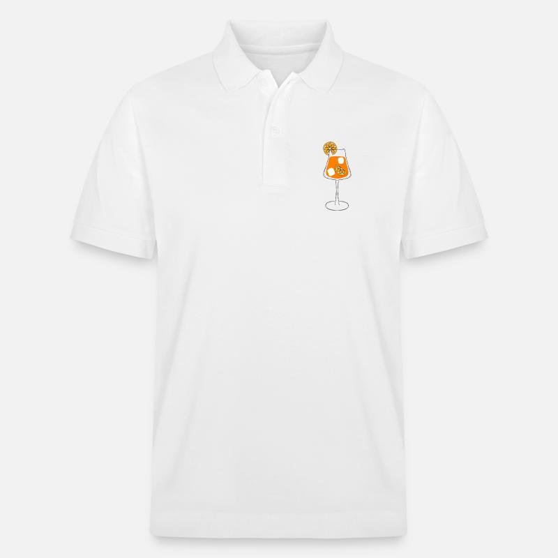 Spritz Glas - Stanley/Stella Unisex Bio-Poloshirt PREPSTER - Weiß