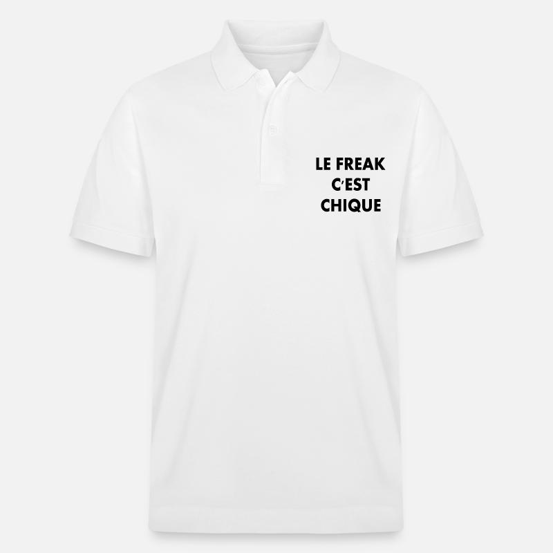 le freak c'est chique - Polo PREPSTER bio Stanley/Stella Unisexe - blanc