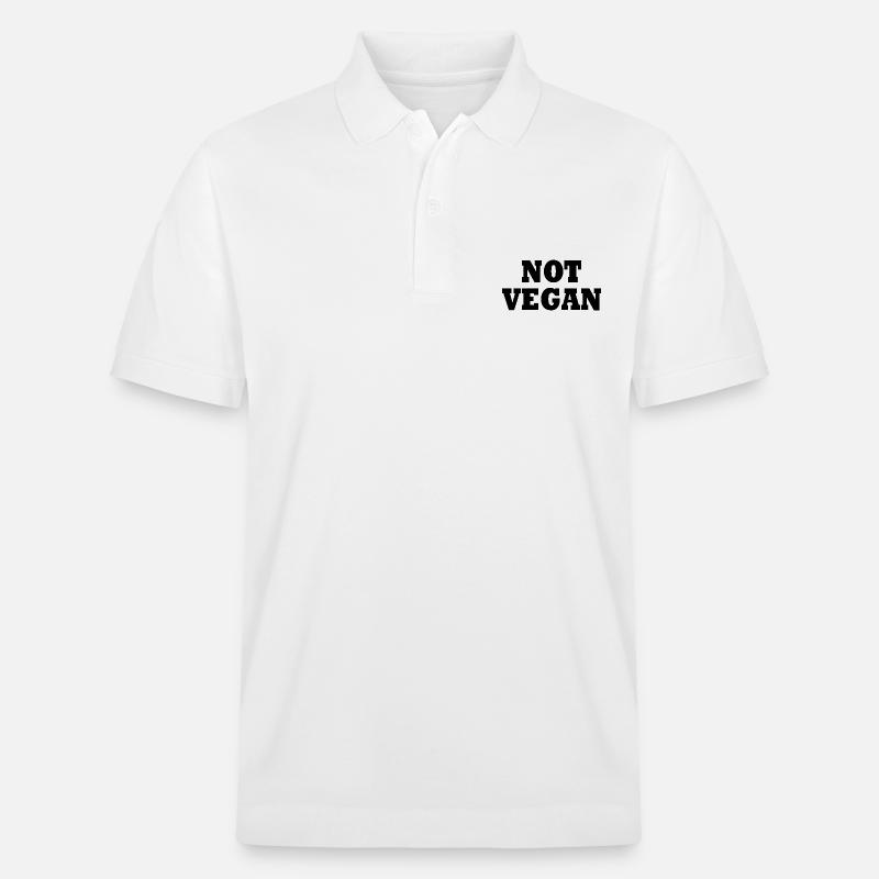 Not vegan - Stanley/Stella Unisex Bio-Poloshirt PREPSTER - Weiß