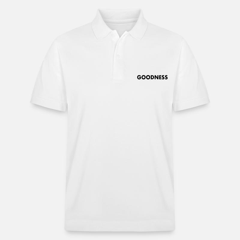 goodness - Stanley/Stella Unisex Bio-Poloshirt PREPSTER - Weiß