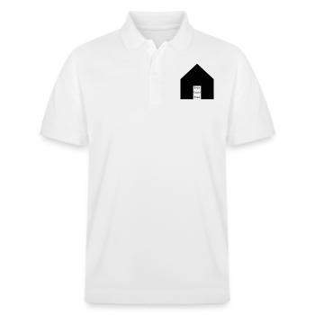 Home sweet home - Stanley/Stella Unisex Organic Polo Shirt PREPSTER - white - Front - Roxy (174cm) & Andy (188cm)