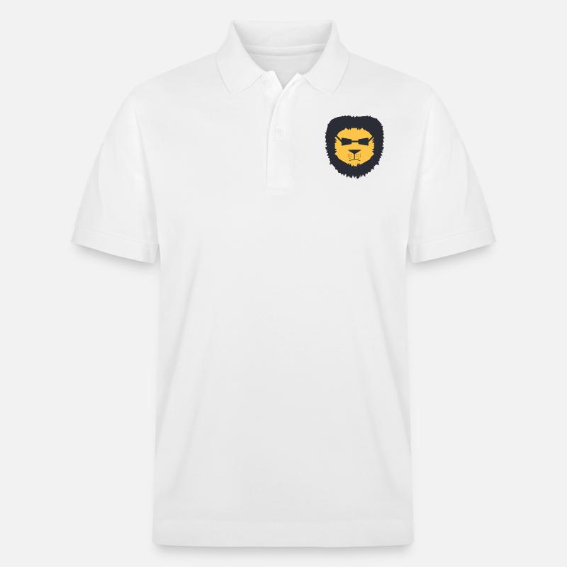 LEON chungo - Stanley/Stella Unisex Bio-Poloshirt PREPSTER - Weiß