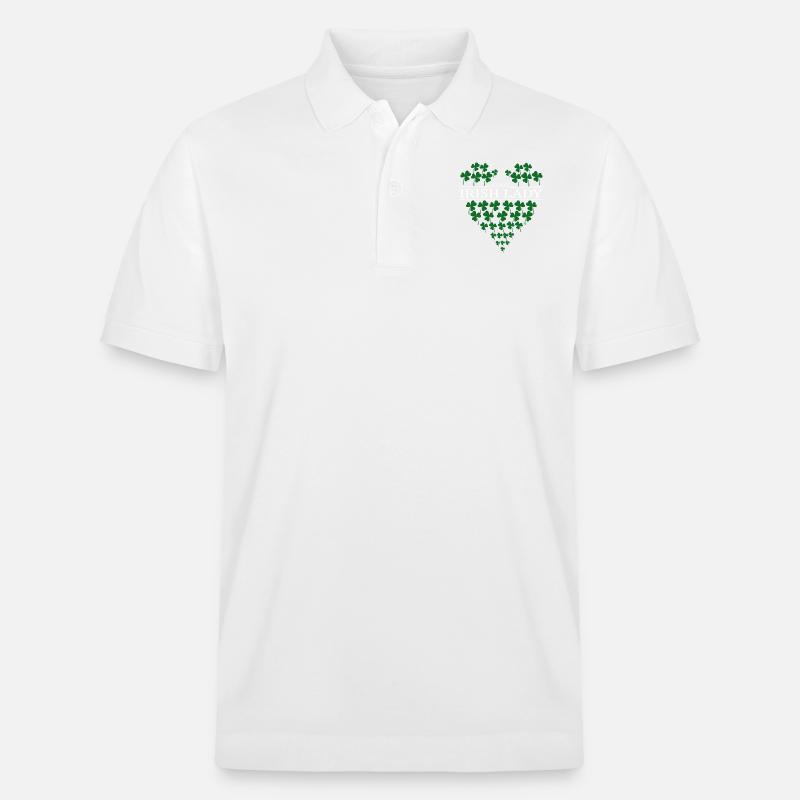 Dancing Dance Music - Stanley/Stella Unisex Bio-Poloshirt PREPSTER - Weiß