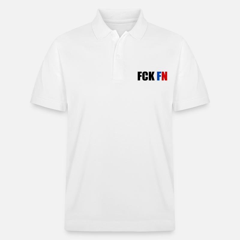 Fck fn - Polo PREPSTER bio Stanley/Stella Unisexe - blanc