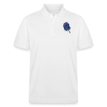 Geschmolzener Vader - Stanley/Stella Unisex Bio-Poloshirt PREPSTER - Weiß - Vorne - Roxy (174cm) & Andy (188cm)