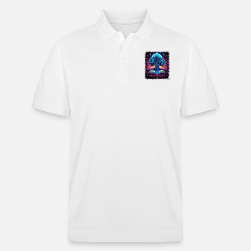browser chef evolution tshirts - Stanley/Stella Unisex Bio-Poloshirt PREPSTER - Weiß