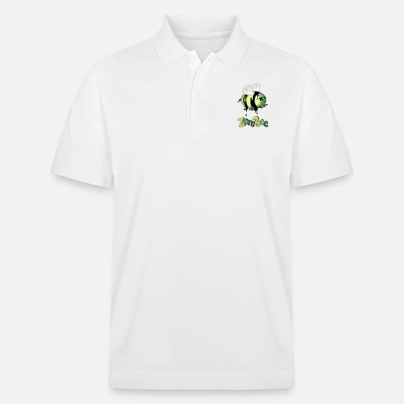 ZomBee - Stanley/Stella Unisex Bio-Poloshirt PREPSTER - Weiß